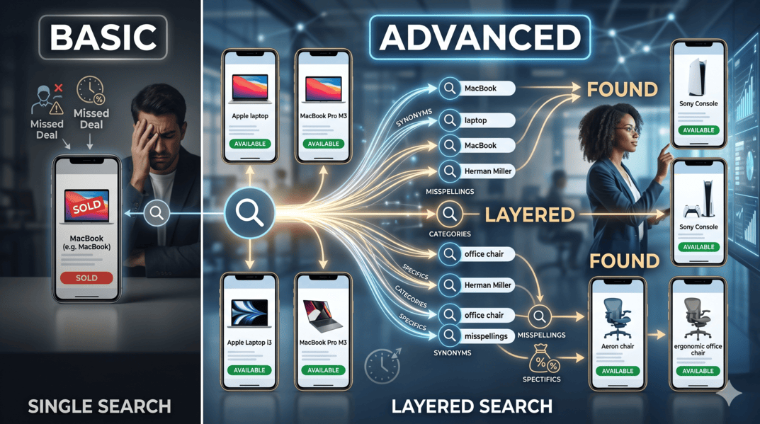 Advanced strategies for Facebook Marketplace alerts on Android including multi-keyword monitoring and Telegram integration